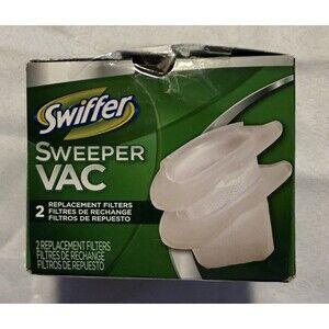 Swiffer Sweeper Vac Replacement 2 Filters NEW in box Hard to find